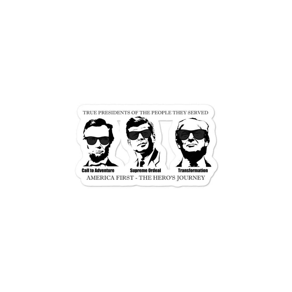 True Presidents Bubble-free stickers
