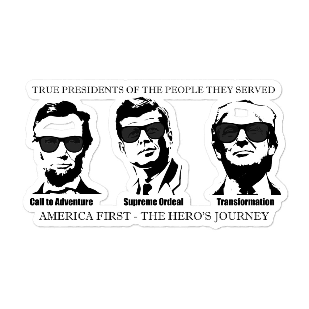 True Presidents Bubble-free stickers - Image 3